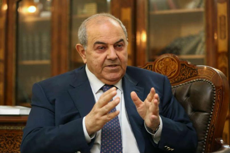 إياد علاوي يطالب بإجراء حوار عاجل بين بغداد وأربيل